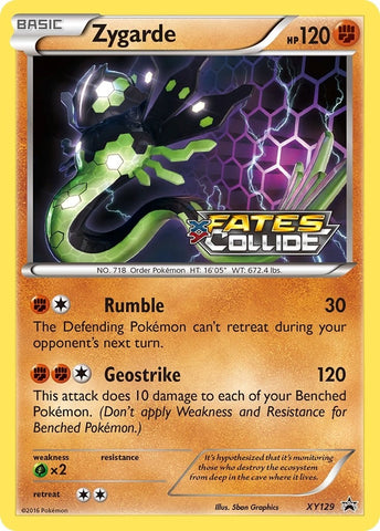Image for Zygarde (Prerelease) (XY129) [XY Promos]