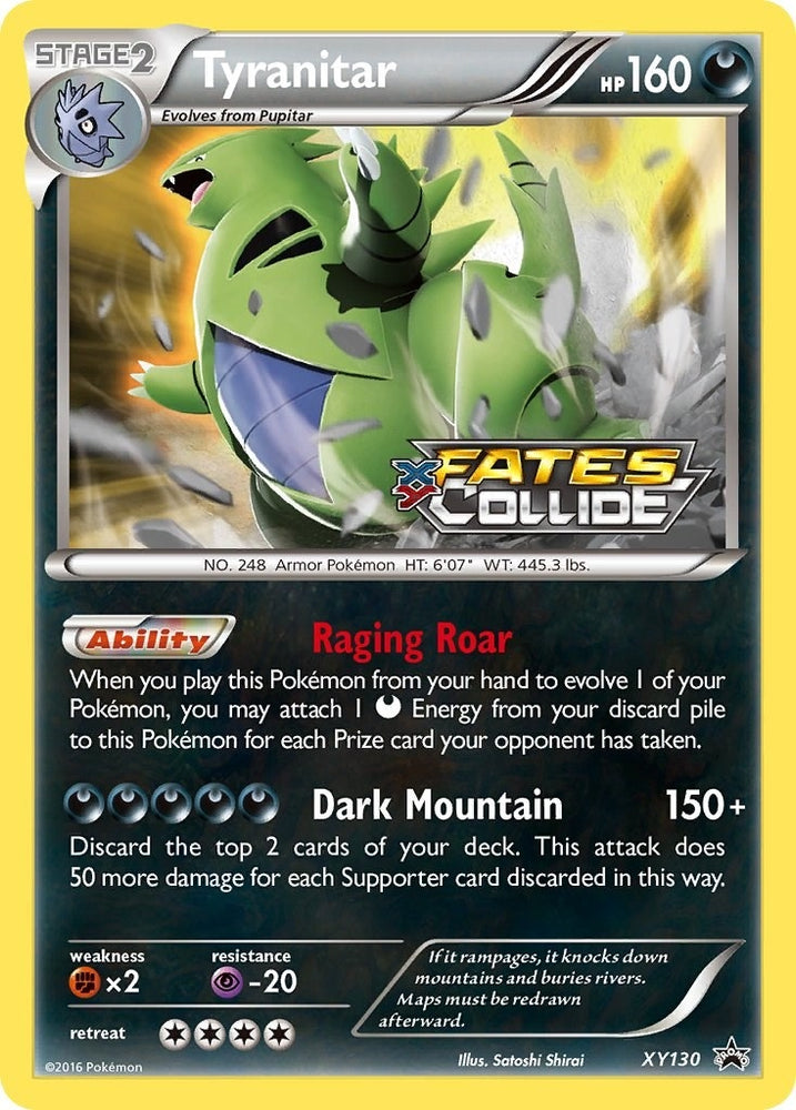 Image for Tyranitar (Prerelease) (XY130) [XY Promos]