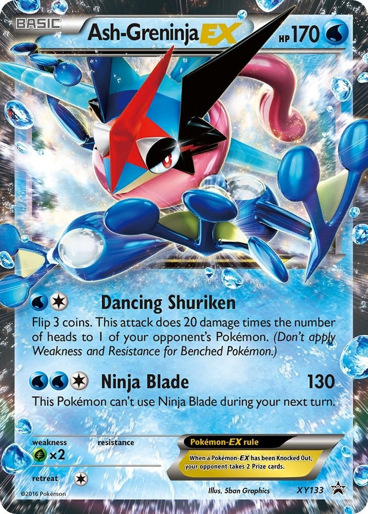 Image for Ash-Greninja EX (XY133) [XY Promos]