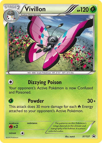 Image for Vivillon (XY137) [XY Promos]