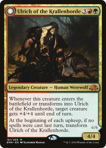 Image for Ulrich of the Krallenhorde (191) [Eldritch Moon]