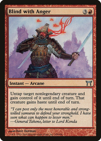 Image for Blind with Anger (158) [Champions of Kamigawa]