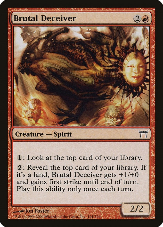 Image for Brutal Deceiver (161) [Champions of Kamigawa]