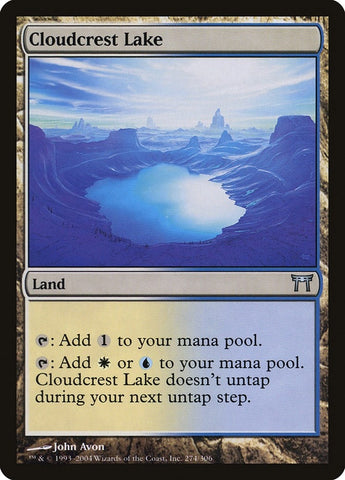 Image for Cloudcrest Lake (274) [Champions of Kamigawa]
