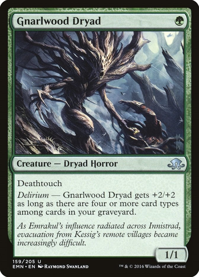 Image for Gnarlwood Dryad (159) [Eldritch Moon]