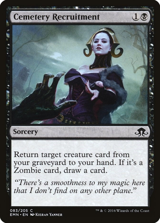 Image for Cemetery Recruitment (83) [Eldritch Moon]