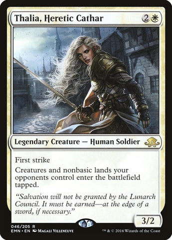 Image for Thalia, Heretic Cathar (46) [Eldritch Moon]