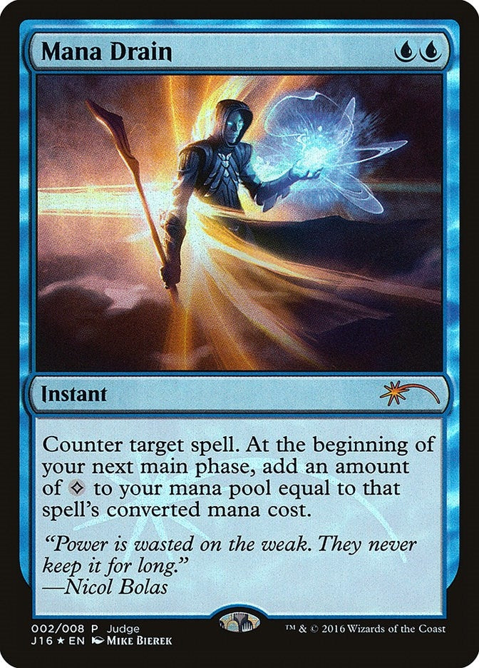 Image for Mana Drain (2) [Judge Promos]