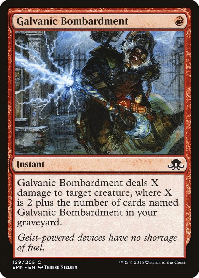 Image for Galvanic Bombardment (129) [Eldritch Moon]