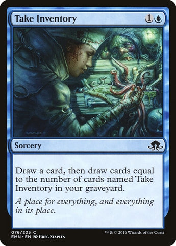 Image for Take Inventory (76) [Eldritch Moon]
