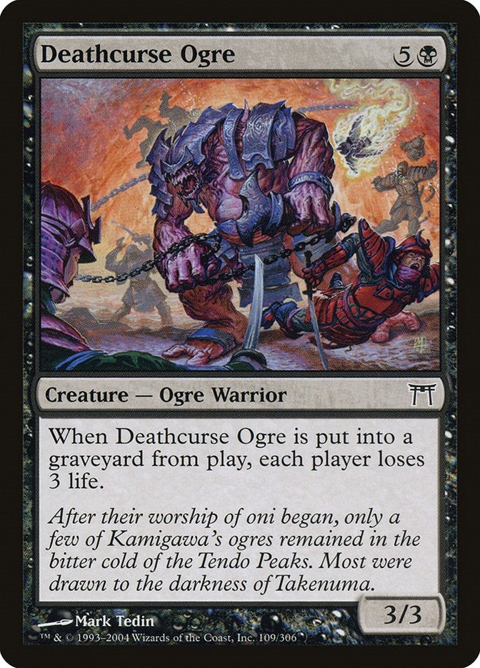 Image for Deathcurse Ogre (109) [Champions of Kamigawa]