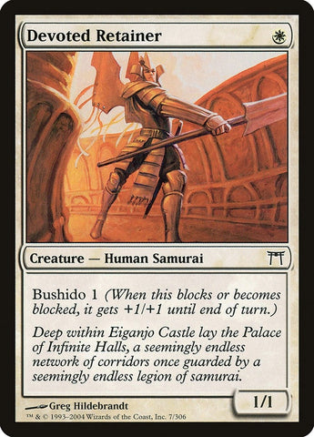 Image for Devoted Retainer (7) [Champions of Kamigawa]