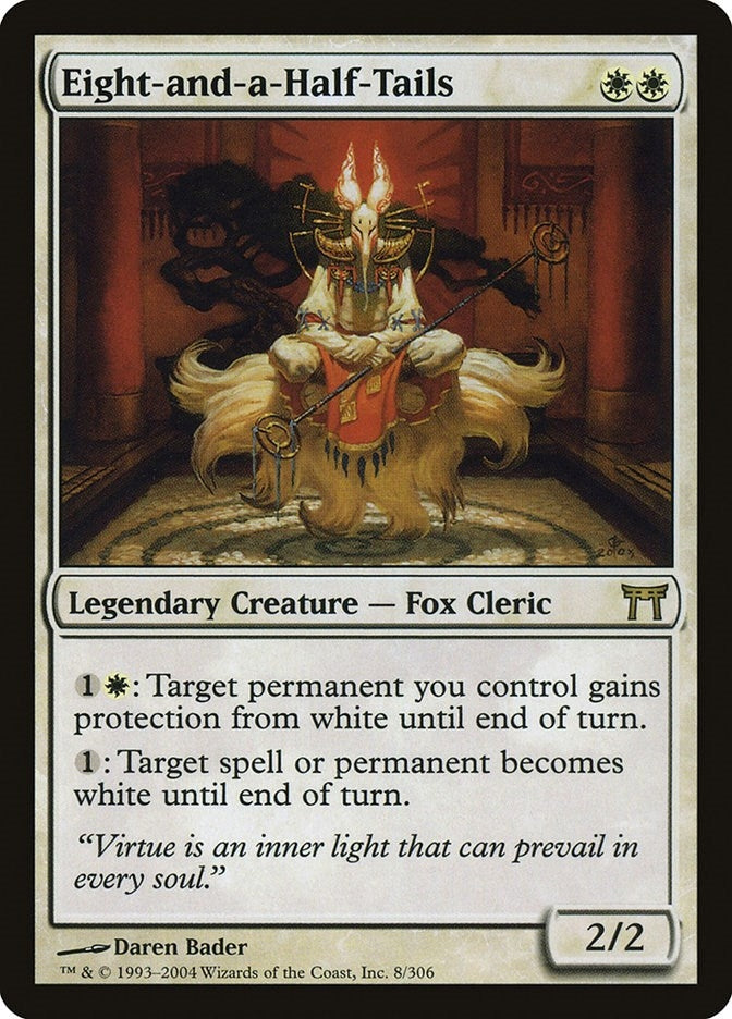 Image for Eight-and-a-Half-Tails (8) [Champions of Kamigawa]