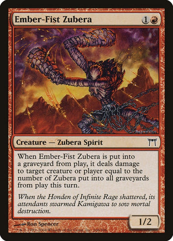 Image for Ember-Fist Zubera (166) [Champions of Kamigawa]