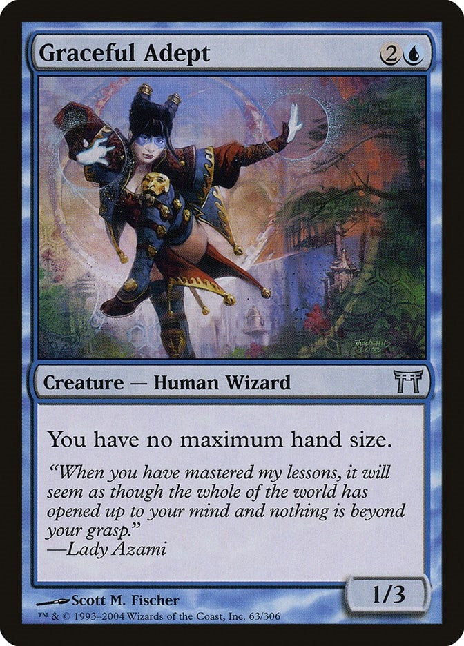 Image for Graceful Adept (63) [Champions of Kamigawa]