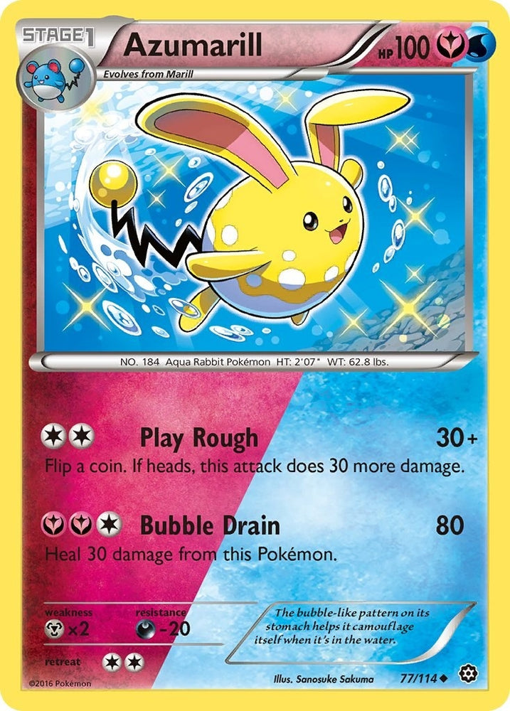 Image for Azumarill (77/114) [XY - Steam Siege]