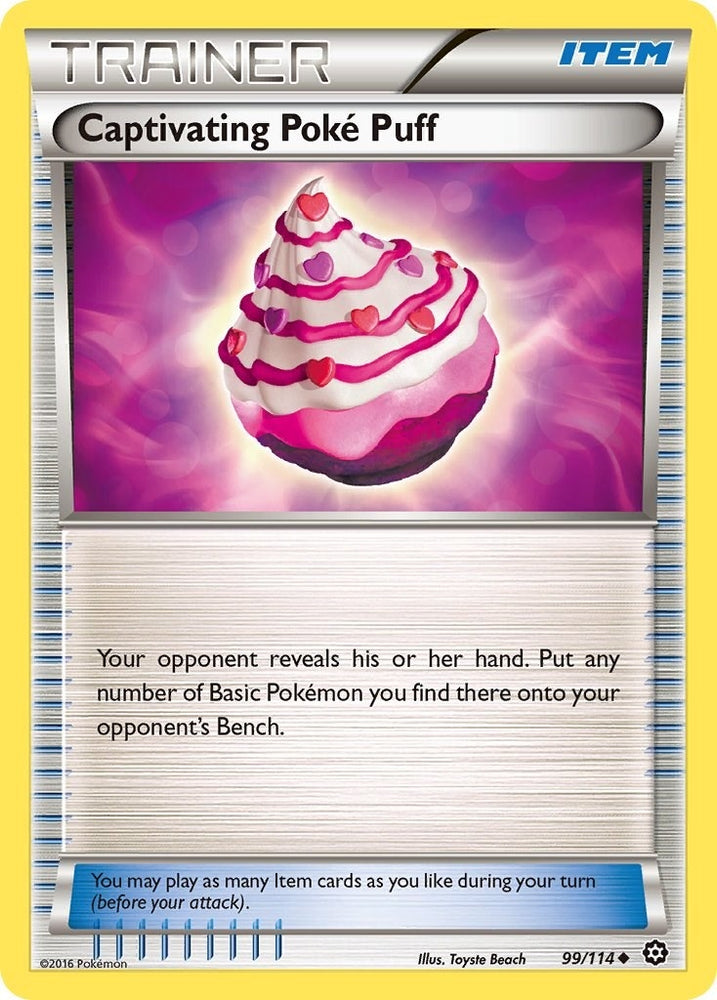 Image for Captivating Poke Puff (99/114) [XY - Steam Siege]