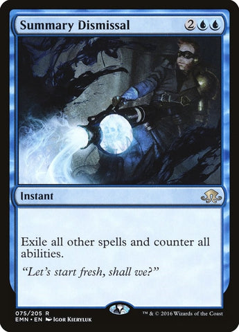Image for Summary Dismissal (75) [Eldritch Moon]