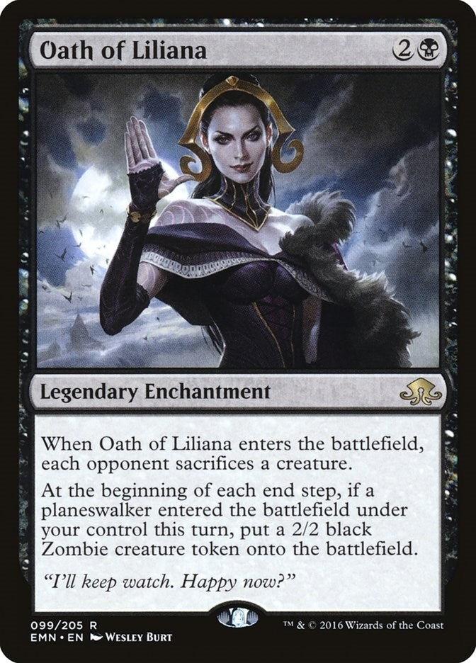Image for Oath of Liliana (99) [Eldritch Moon]