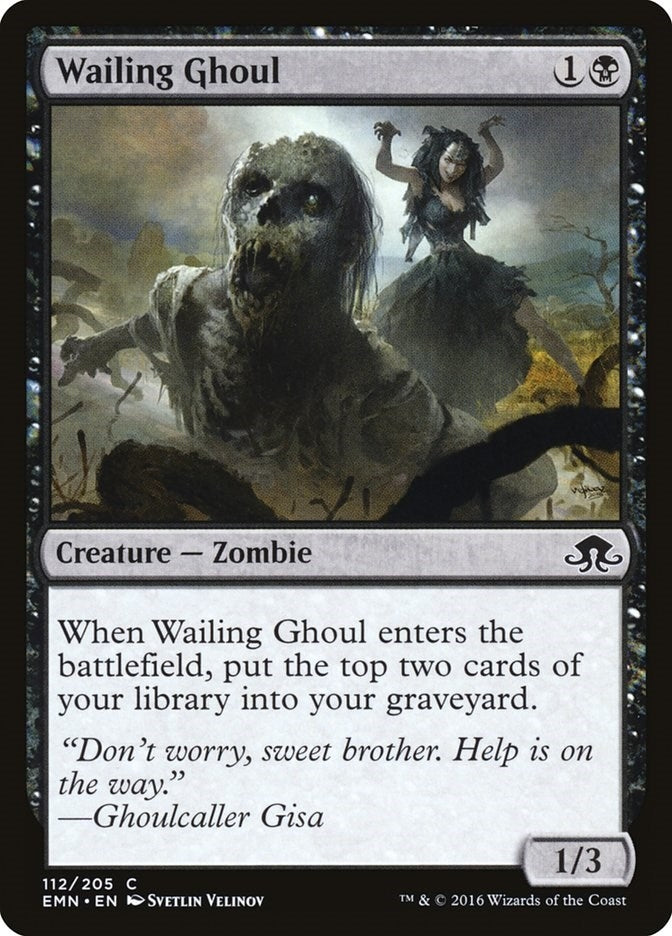 Image for Wailing Ghoul (112) [Eldritch Moon]
