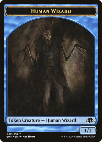 Image for Human Wizard Token (2) [Eldritch Moon]