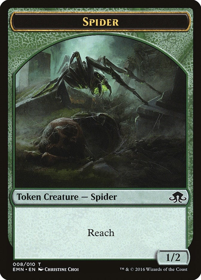 Image for Spider Token (8) [Eldritch Moon]