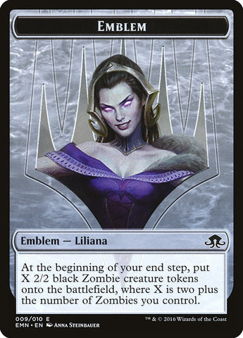 Image for Emblem - Liliana, the Last Hope (9) [Eldritch Moon]