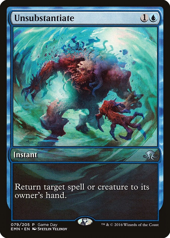 Image for Unsubstantiate (79) - Magic: The Gathering