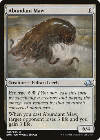 Image for Abundant Maw (1) [Eldritch Moon]