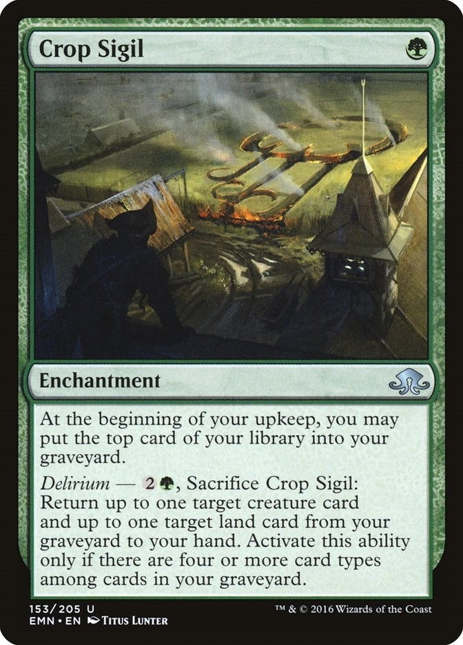 Image for Crop Sigil (153) [Eldritch Moon]