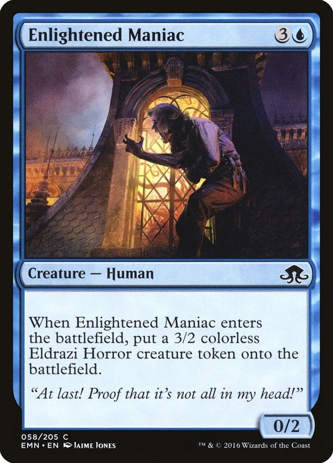 Image for Enlightened Maniac (58) [Eldritch Moon]