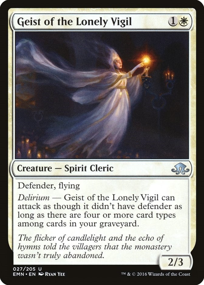 Image for Geist of the Lonely Vigil (27) [Eldritch Moon]