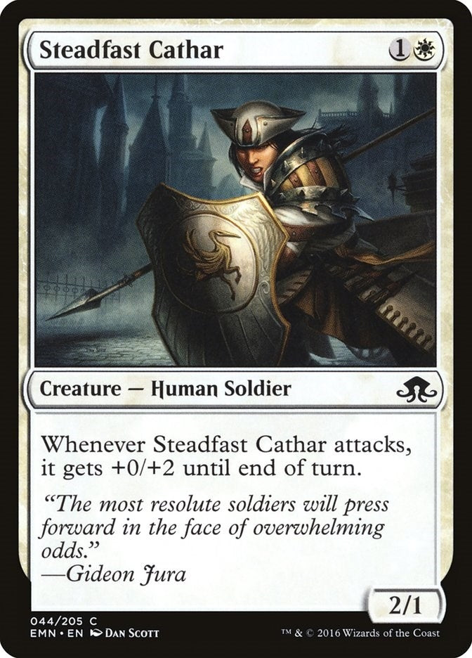 Image for Steadfast Cathar (44) [Eldritch Moon]