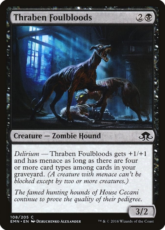 Image for Thraben Foulbloods (108) [Eldritch Moon]