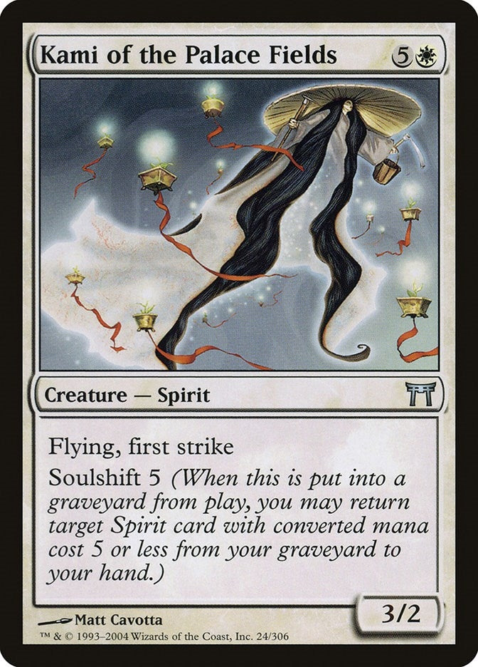 Image for Kami of the Palace Fields (24) [Champions of Kamigawa]