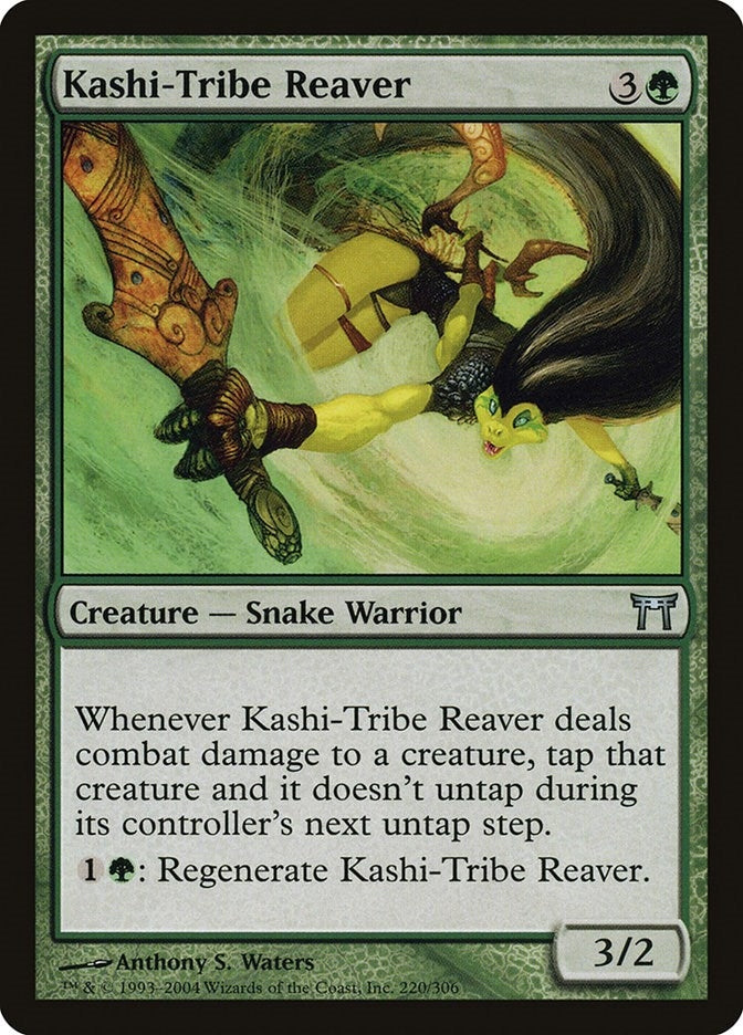 Image for Kashi-Tribe Reaver (220) [Champions of Kamigawa]