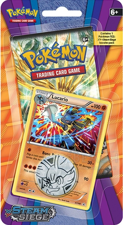 Image for Steam Siege Single Pack Blister [Lucario] [XY - Steam Siege]