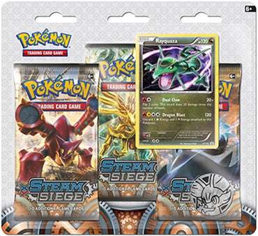 Image for Steam Siege 3 Pack Blister [Rayquaza] [XY - Steam Siege]