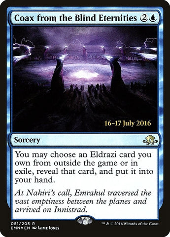 Image for Coax from the Blind Eternities (51) [Prerelease Cards]