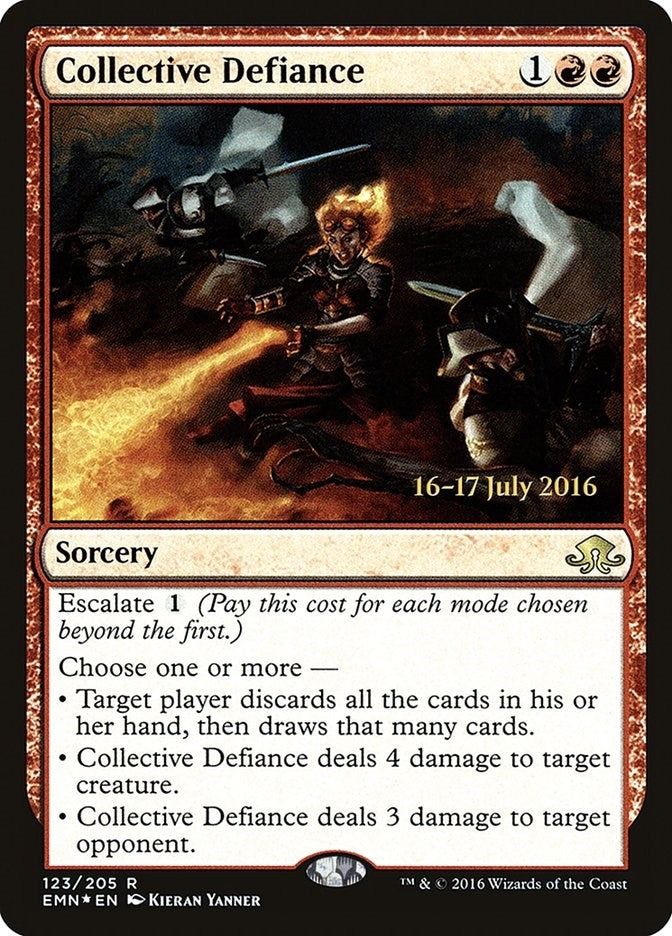 Image for Collective Defiance (123) [Prerelease Cards]