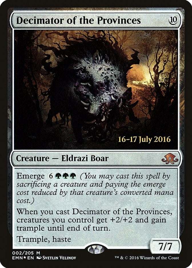 Image for Decimator of the Provinces (2) [Prerelease Cards]