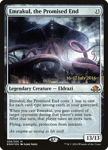 Image for Emrakul, the Promised End (6) [Prerelease Cards]