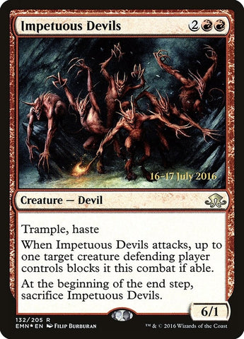 Image for Impetuous Devils (132) [Prerelease Cards]