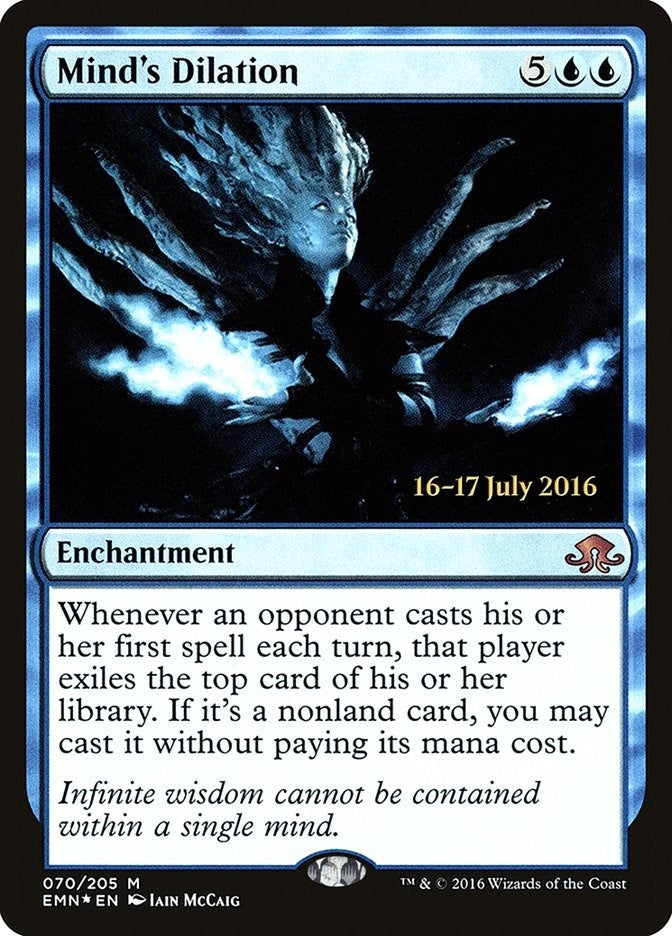 Image for Mind's Dilation (70) [Prerelease Cards]