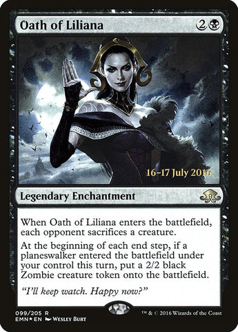 Image for Oath of Liliana (99) [Prerelease Cards]