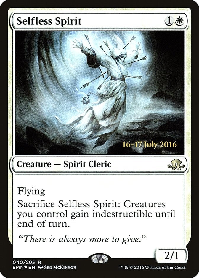 Image for Selfless Spirit (40) [Prerelease Cards]