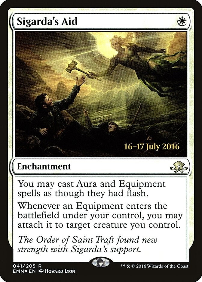 Image for Sigarda's Aid (41) [Prerelease Cards]