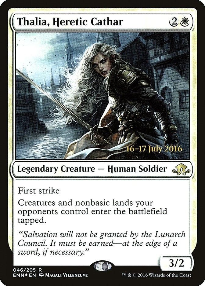 Image for Thalia, Heretic Cathar (46) [Prerelease Cards]