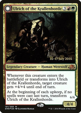 Image for Ulrich of the Krallenhorde (191) [Prerelease Cards]