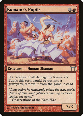 Image for Kumano's Pupils (177) [Champions of Kamigawa]